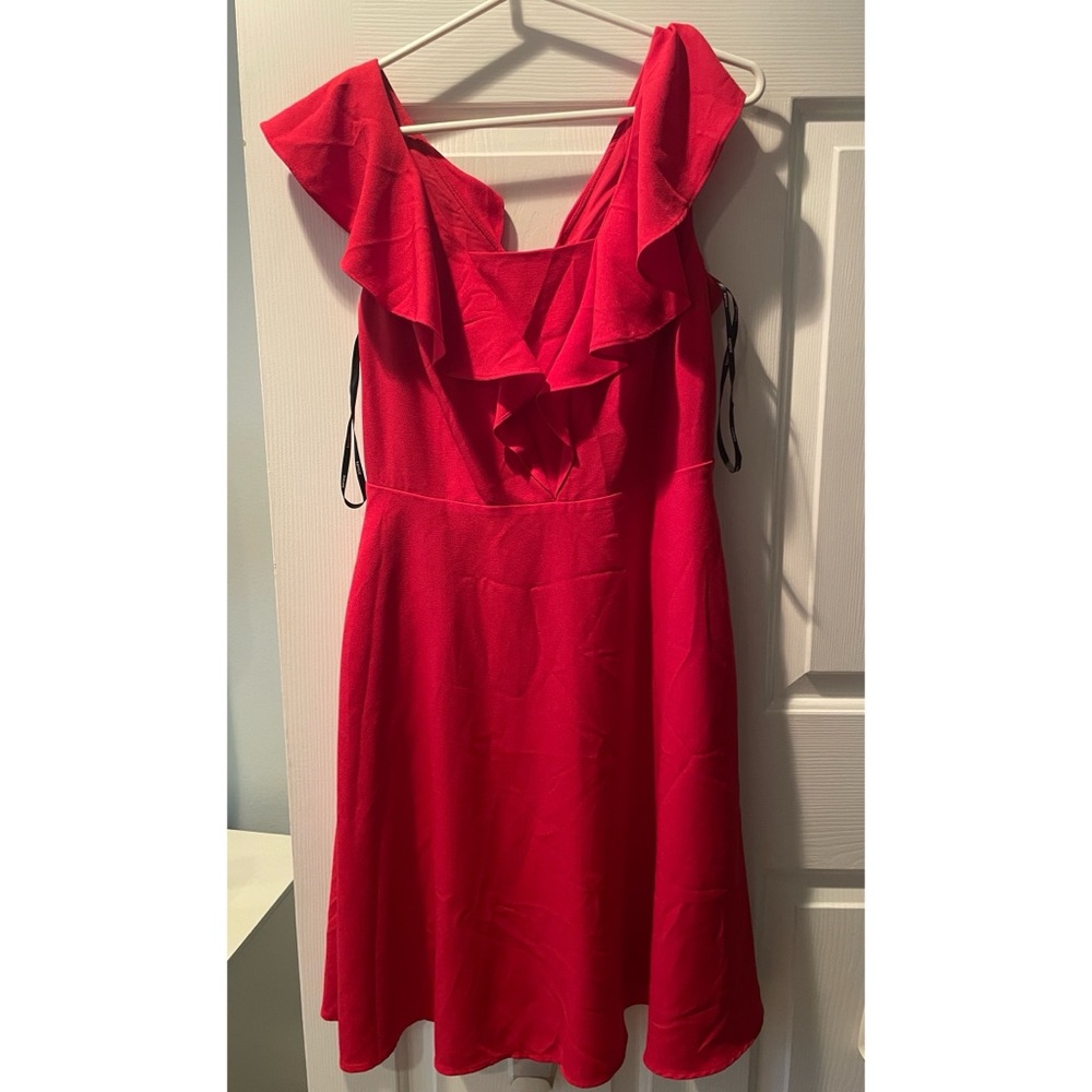 Kensie Vibrant Red Dress
